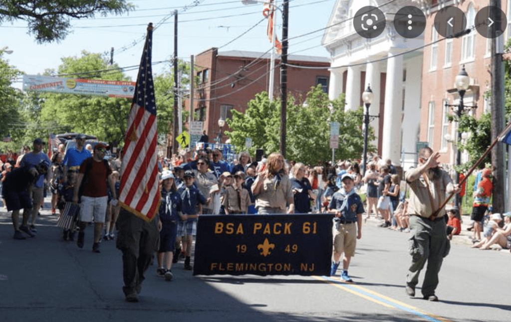 Memorial Day Parade on Main Street! Love Flemington